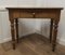 Victorian Pine Marquetry Writing or Side Table 6
