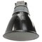 Vintage Industrial Black Enamel Pendant Lights, Image 3
