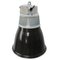 Vintage Industrial Black Enamel Pendant Lights, Image 2