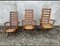 Triconfort Beech and Straw Armchairs, 1960s, Set of 3, Image 13