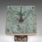 Reloj de sol inglés de jardín vintage de piedra y bronce, años 50, Imagen 6