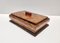 Vintage Art Deco Walnut and Walnut-Root Box, Italy, 1930s 4