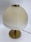 Italian Table Lamp with Umbrella in Murano Glass from Leucos, 1970s 12