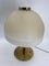 Italian Table Lamp with Umbrella in Murano Glass from Leucos, 1970s, Image 12