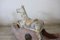 19th Century Rocking Horse in Painted Wood and Paper Mache 4