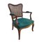 Louis XV Chair with Fishing Butterfly Support with a Backed Grid with Grille 7