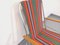 Folding Garden Armchair in Metal and Fabric, 1970s, Image 7