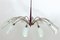 Large Mid-Century 12-Arm Chandelier in the style of Stilnovo, Italy, 1950s, Image 7