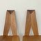 Set of French FCH1A Dining Chairs by Seltz, 1980 5