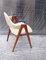 Vintage Danish Compass Chair in Teak & Wool attributed to Kai Kristianen for Sva Mobler, 1980s 2