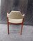 Vintage Danish Compass Chair in Teak & Wool attributed to Kai Kristianen for Sva Mobler, 1980s 3