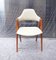 Vintage Danish Compass Chair in Teak & Wool attributed to Kai Kristianen for Sva Mobler, 1980s, Image 1