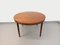 Vintage Danish Round Table in Rosewood with Extensions by Harry Ostergaard, 1960s 3