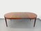 Runder Dänischer Vintage Tisch aus Palisander mit Erweiterungen von Harry Ostergaard, 1960er 30
