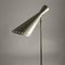 Lámpara modelo Diabolo de latón y metal lacado, años 50, Imagen 6