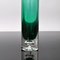 Vintage Green Glass Vase from Schott Zwiesel, 1970s 7