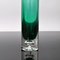 Vintage Green Glass Vase from Schott Zwiesel, 1970s, Image 7