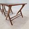 Tables Gigognes en Bois, Hollande, 1960s, Set de 3 13