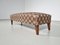 Bench in Wood and Fabric in the style of Gio Ponti, 1950s 2