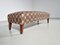 Banc en Bois et Tissu dans le style de Gio Ponti, 1950s 3