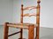 Oak Farmer Dining Chairs, France, 1970s, Set of 12, Image 8