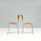Serie 7 3107 Esszimmerstühle aus Nussholz von Arne Jacobsen für Fritz Hansen, 2020, 2er Set 4