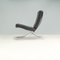 Barcelona Lounge Chair in Black Leather attributed to Ludwig Mies van der Rohe & Lilly Reich for Knoll, 2000s 4