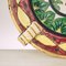 Antique Italian Terracotta Dish with Flower Decor 2