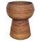 Italian Bamboo and Rattan Vase, 1960s 1