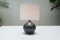 French Grey Stoneware Table Lamp 5
