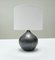 French Grey Stoneware Table Lamp 2