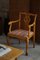 English Chippendale Style Armchairs in Birch, England, 1920s, Set of 2, Image 17