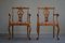 English Chippendale Style Armchairs in Birch, England, 1920s, Set of 2 15