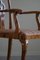 English Chippendale Style Armchairs in Birch, England, 1920s, Set of 2, Image 20