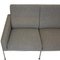 Airport Three-Seater Sofa in Gray Hallingdal Fabric by Arne Jacobsen for Fritz Hansen, 1960s, Image 11