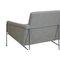 Airport Three-Seater Sofa in Gray Hallingdal Fabric by Arne Jacobsen for Fritz Hansen, 1960s, Image 7