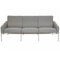 Airport Three-Seater Sofa in Gray Hallingdal Fabric by Arne Jacobsen for Fritz Hansen, 1960s 1