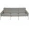 Airport Three-Seater Sofa in Gray Hallingdal Fabric by Arne Jacobsen for Fritz Hansen, 1960s, Image 1
