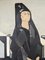 The Prioress, 1950s, Oil on Canvas, Framed, Image 9
