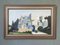 City Stroll, 1950s, Oil Painting, Framed, Image 1