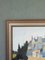 City Stroll, 1950s, Oil Painting, Framed 5
