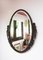 Art Deco French Mirror in Black Iron, 1940s, Image 5