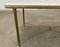 Marble and Brass Coffee Table, 1970s 3