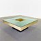 Vintage Green Glass Table by G. Ausiate for Ny Form, 1970s, Image 3