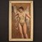 Mola Natalia, Figure of Woman, 1936, Oil on Wood, Framed 1