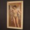 Mola Natalia, Figure of Woman, 1936, Oil on Wood, Framed 9