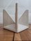 Table Basse Sculpturale en Travertin et Verre par Claude Berraldacci 3