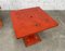 Red Kub Tables from Tolix, 1950s, Set of 2, Image 4