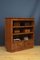 Art Deco Walnut Open Bookcase, 1940s 4