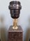 Black and Gray Granite Table Lamps, 1980s, Set of 6 8